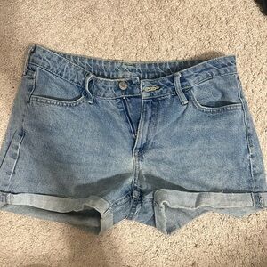 Classic Blue Denim Women's Shorts